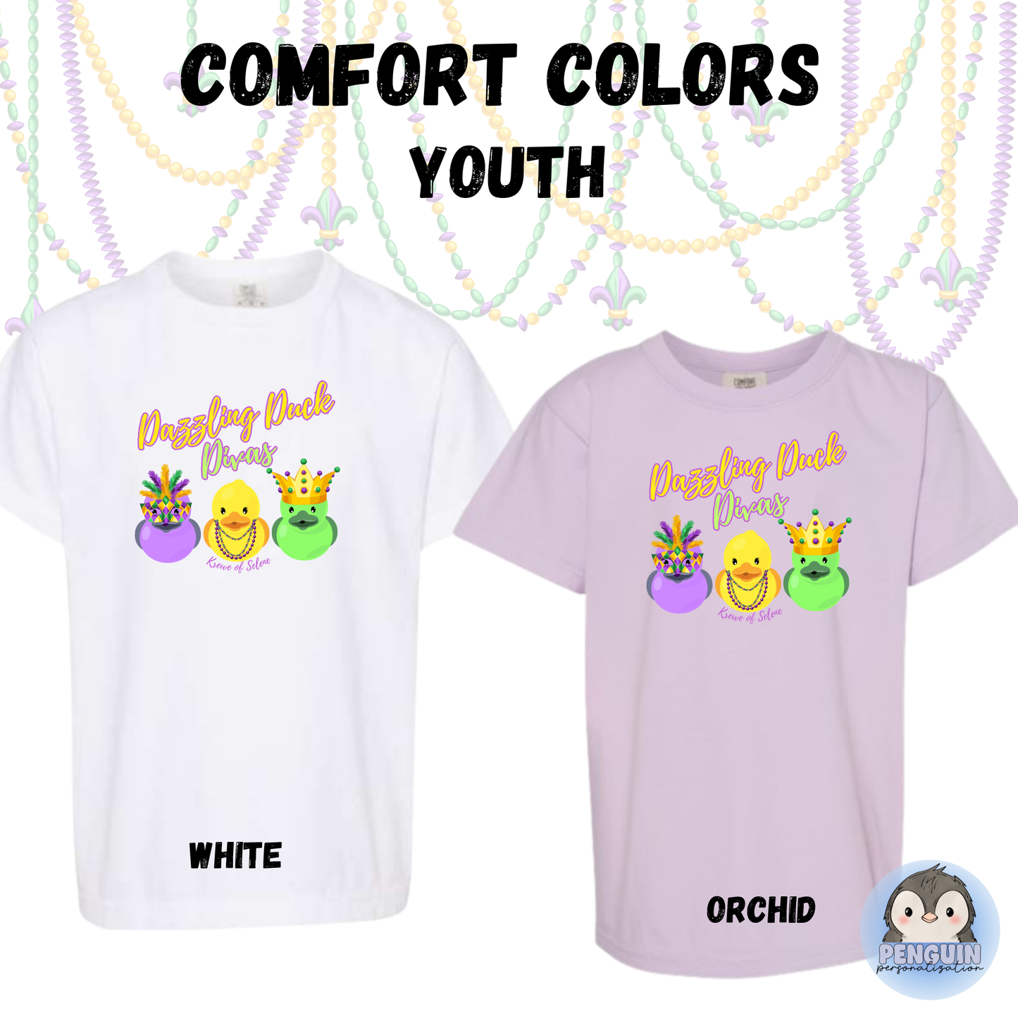 Youth Dazzling Duck Divas Shirts & Sweatshirts
