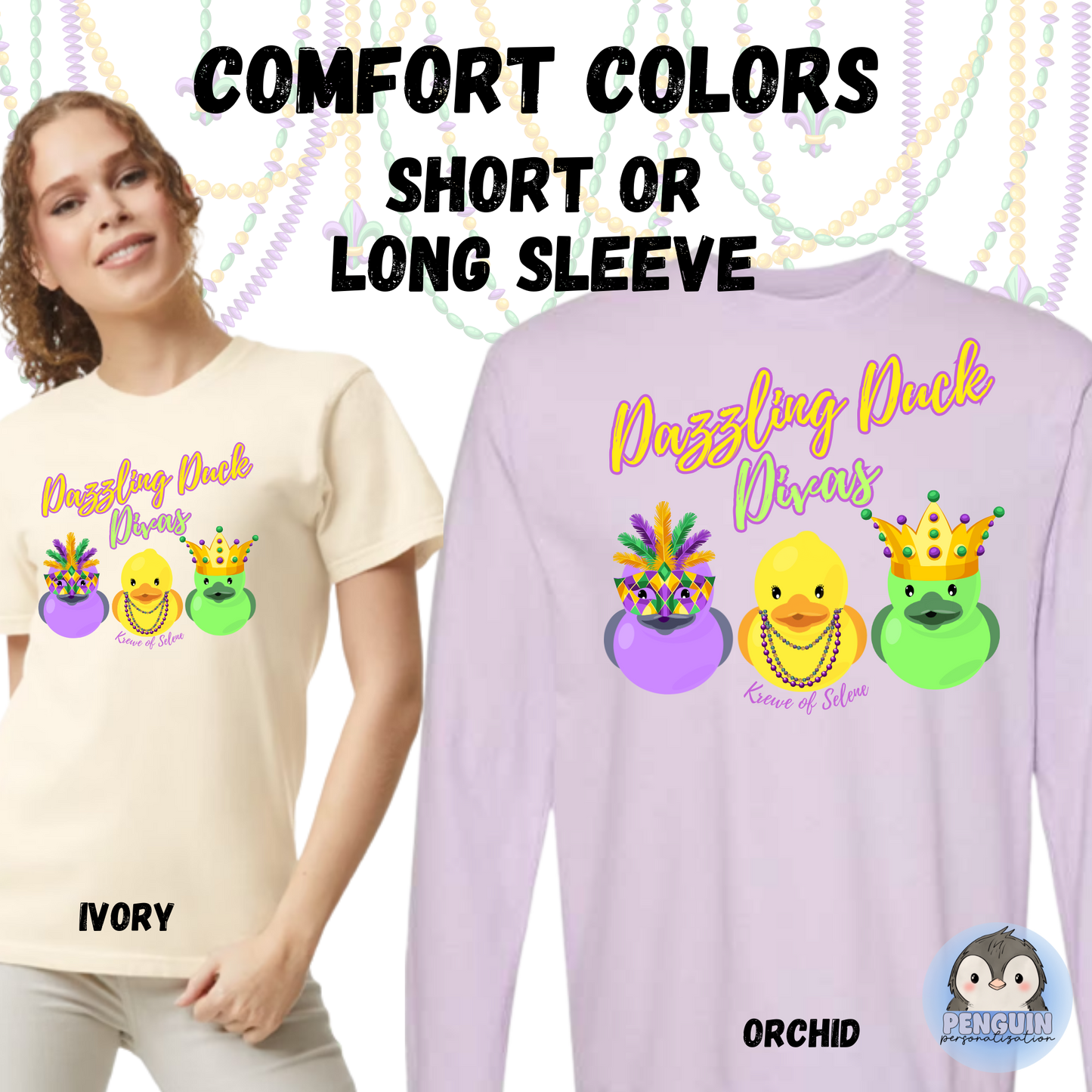 Dazzling Duck Divas Shirts
