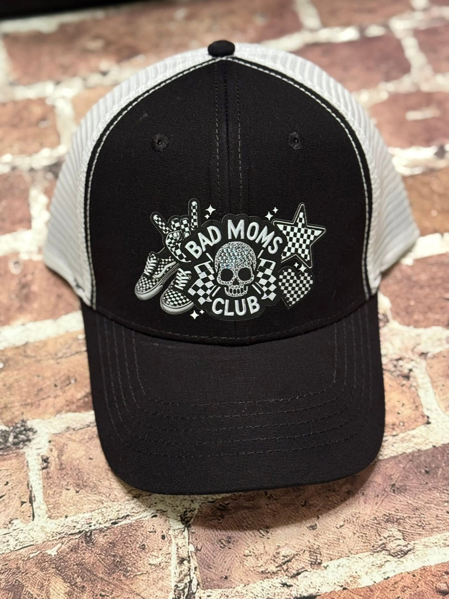 Bad Moms Club Ponytail Hat