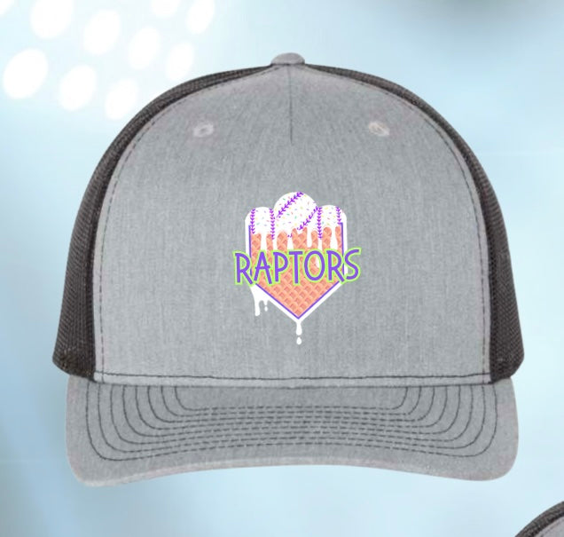 PRE-ORDER Raptors Drip Trucker Hat