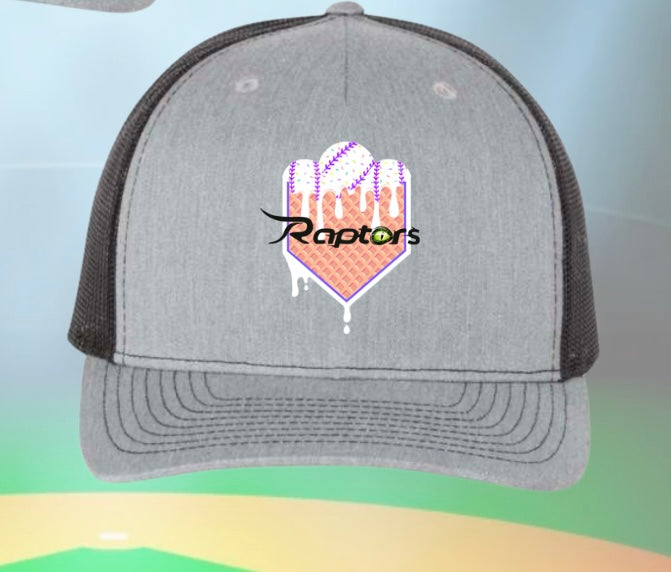PRE-ORDER Raptors Drip Trucker Hat