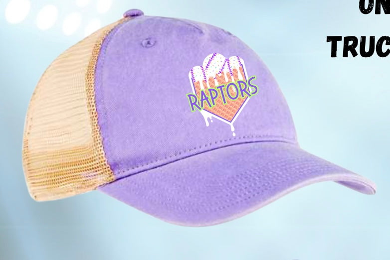 PRE-ORDER Raptors Drip Trucker Hat