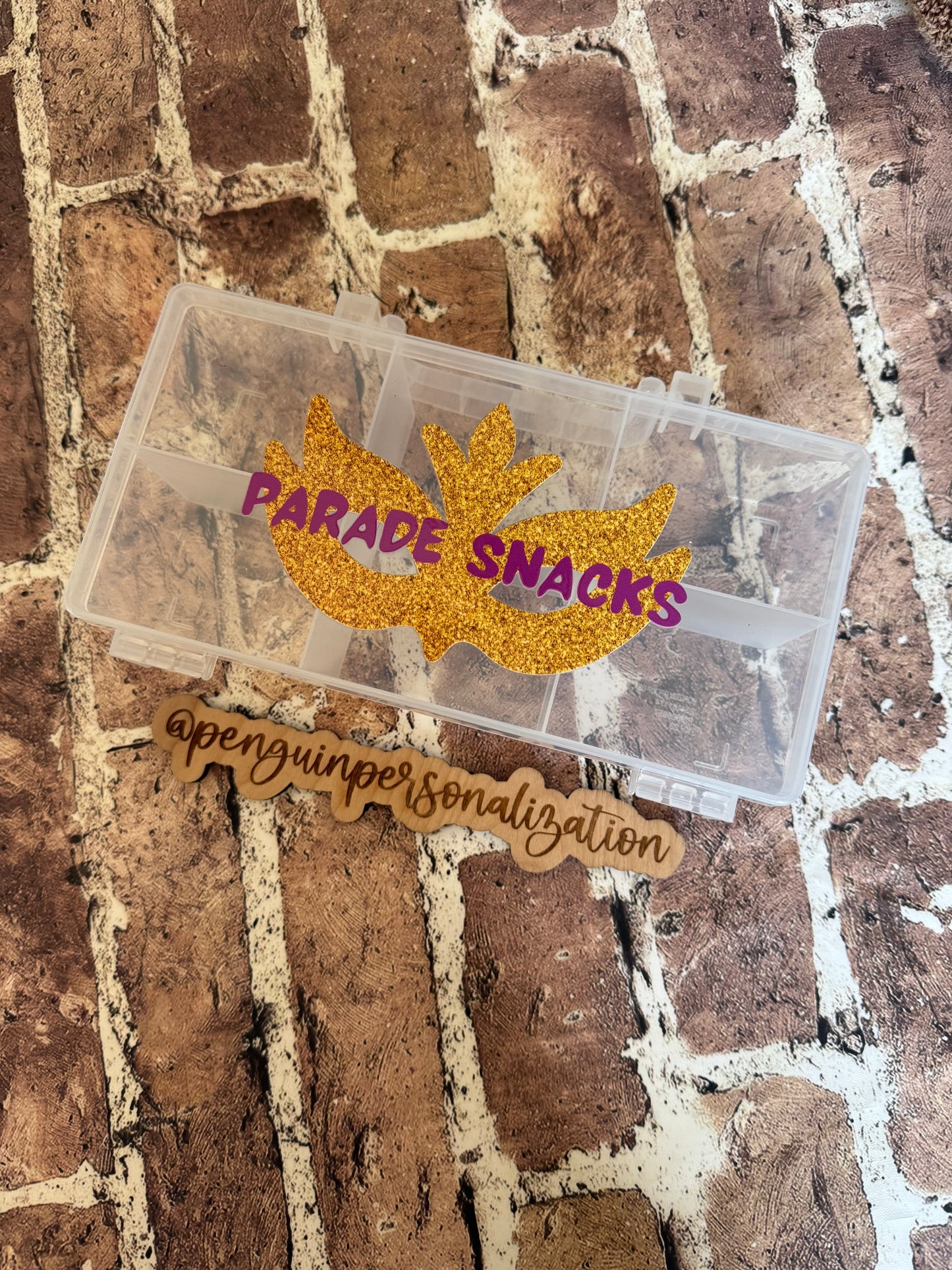 Mardi Gras Snackle Box