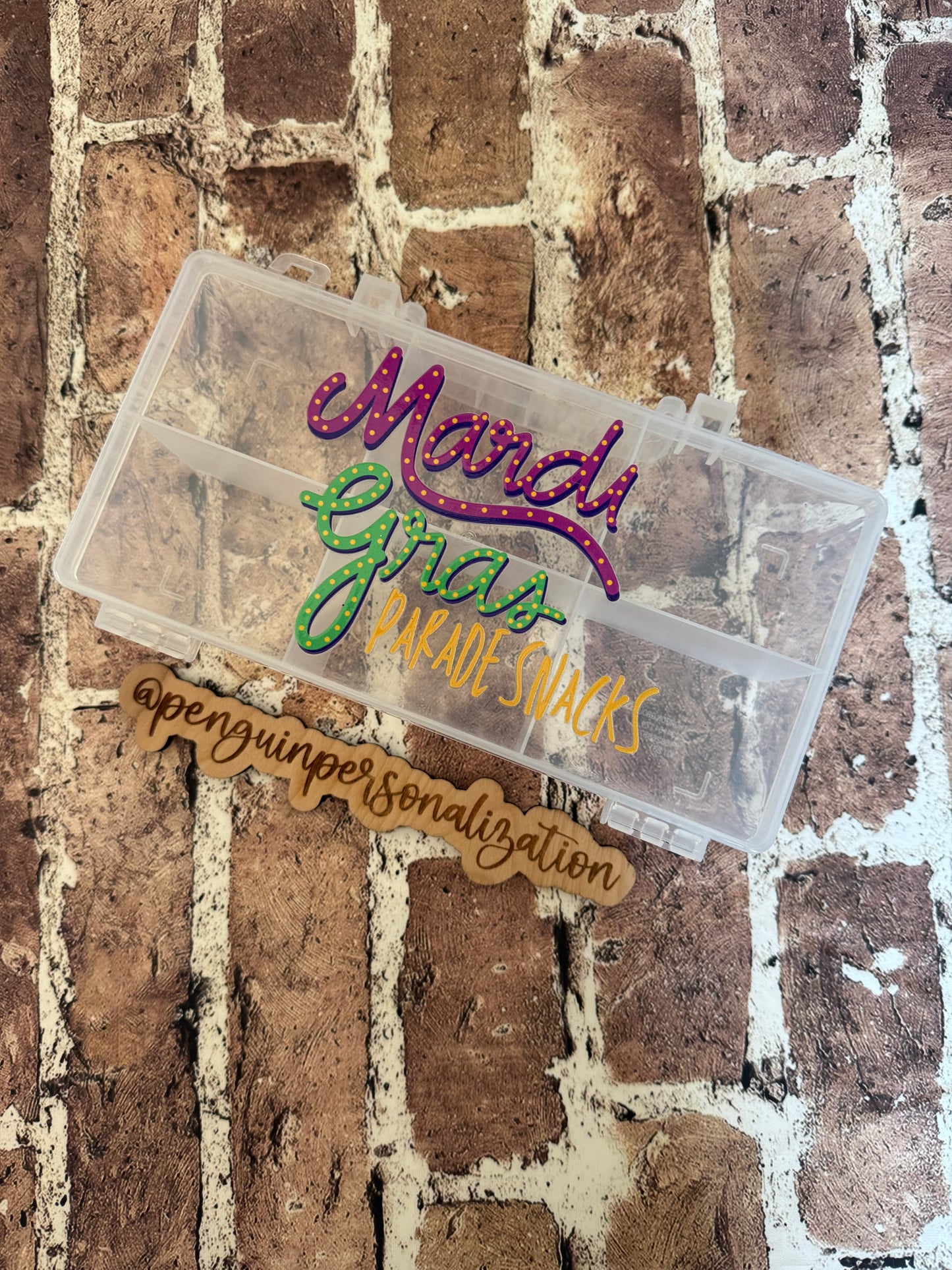 Mardi Gras Snackle Box