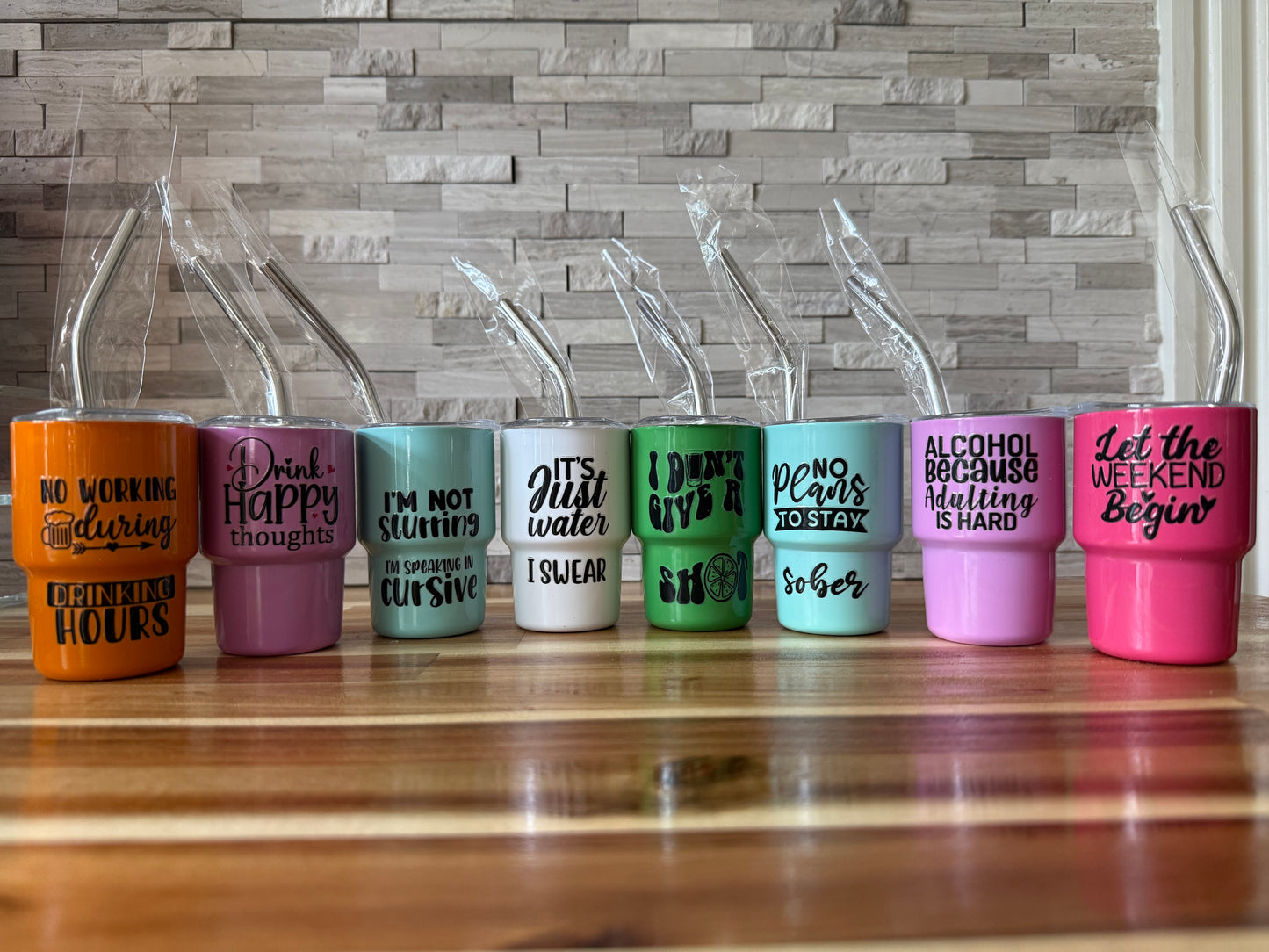 Mini 3 oz Tumblers