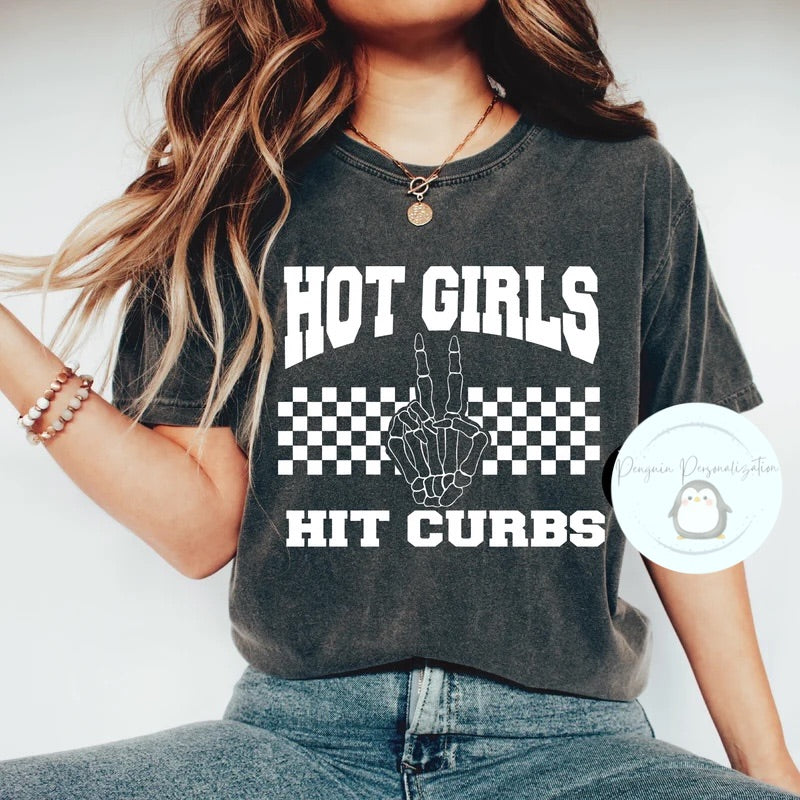 Hot Girls Hit Curbs
