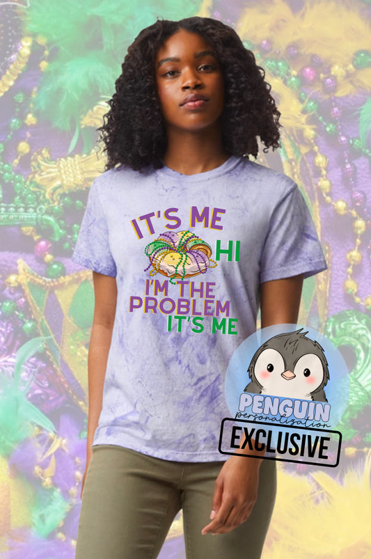 EXCLUSIVE DESIGN - Mardi Gras I'm the Problem Kingcake