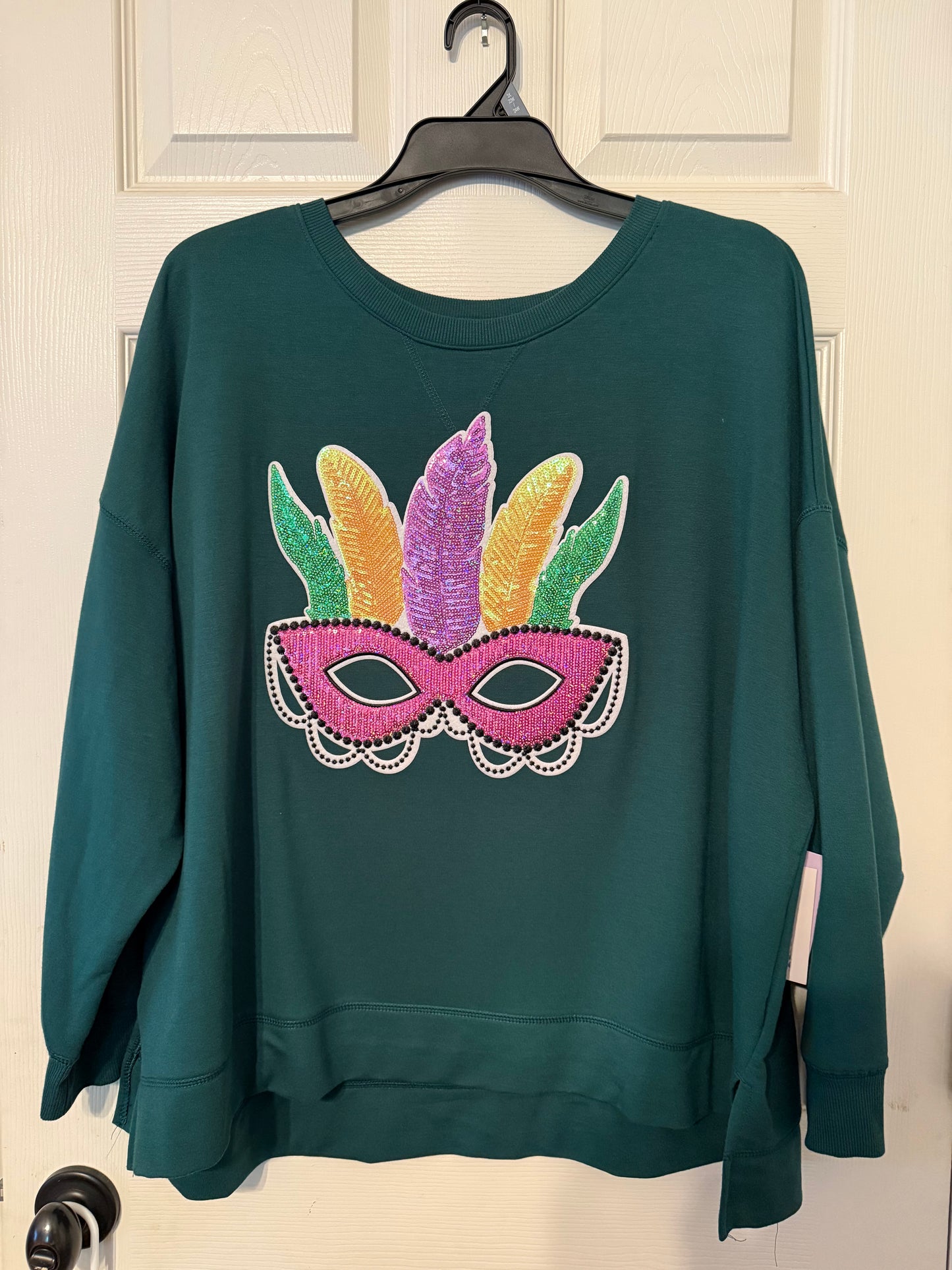 Sequin Mask Sweatshirt