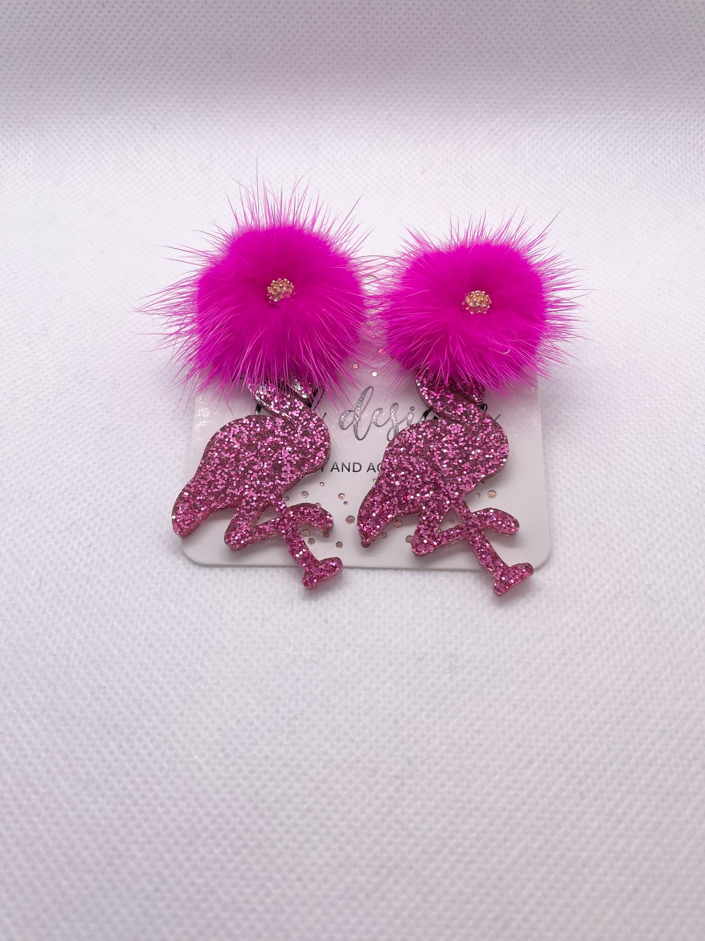 Flamingo Earrings