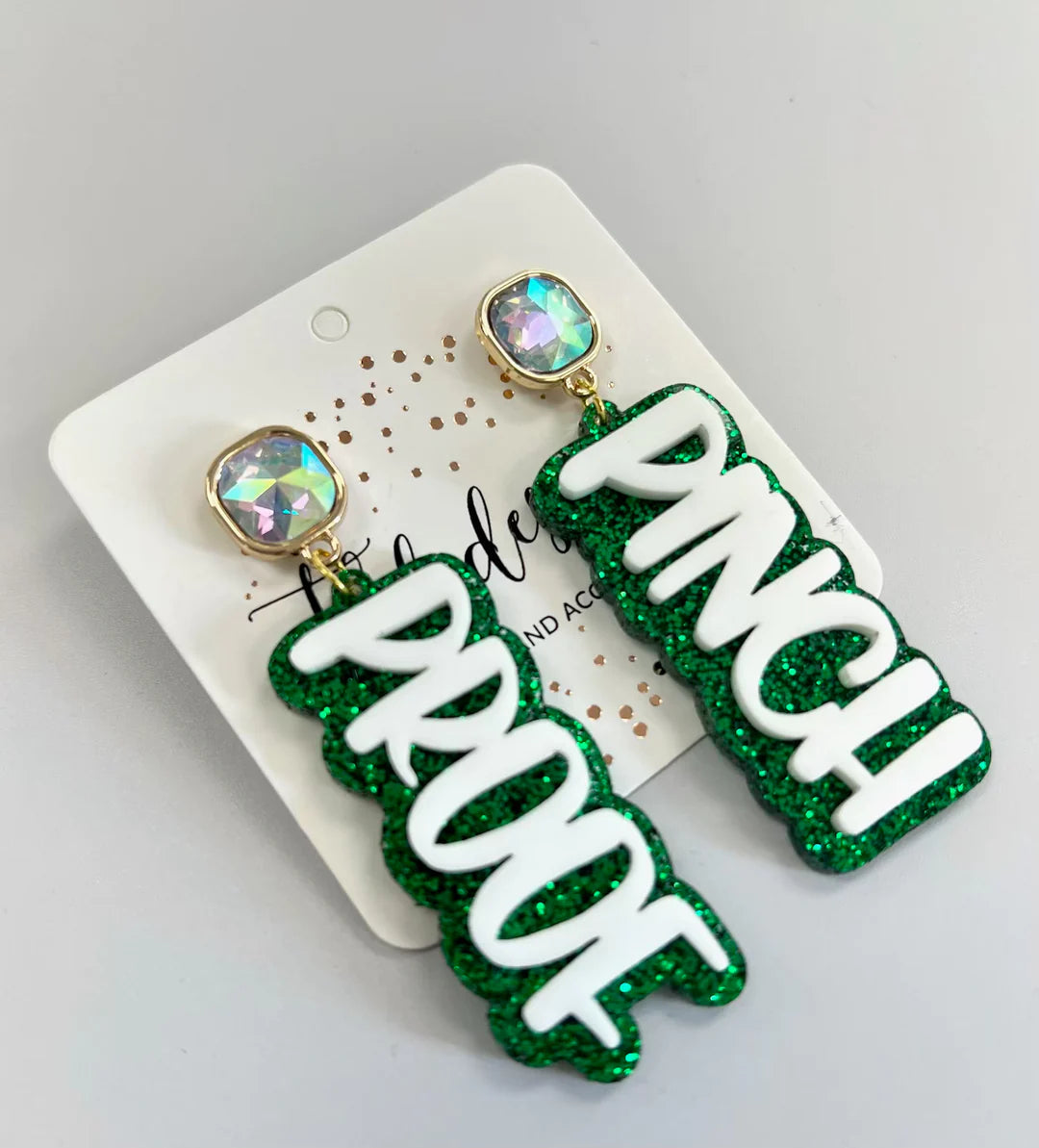 Pinch Proof Acrylic Earrings