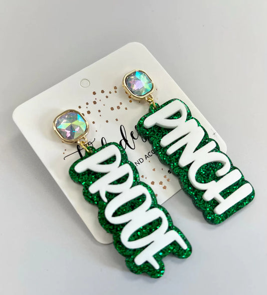 Pinch Proof Acrylic Earrings