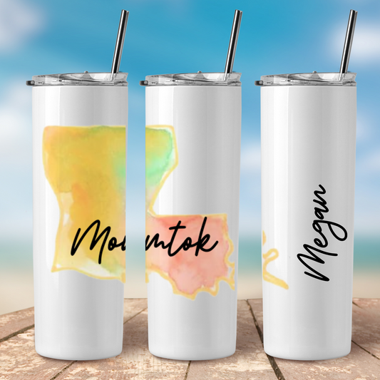 LA Momtok 20 oz Skinny Tumbler