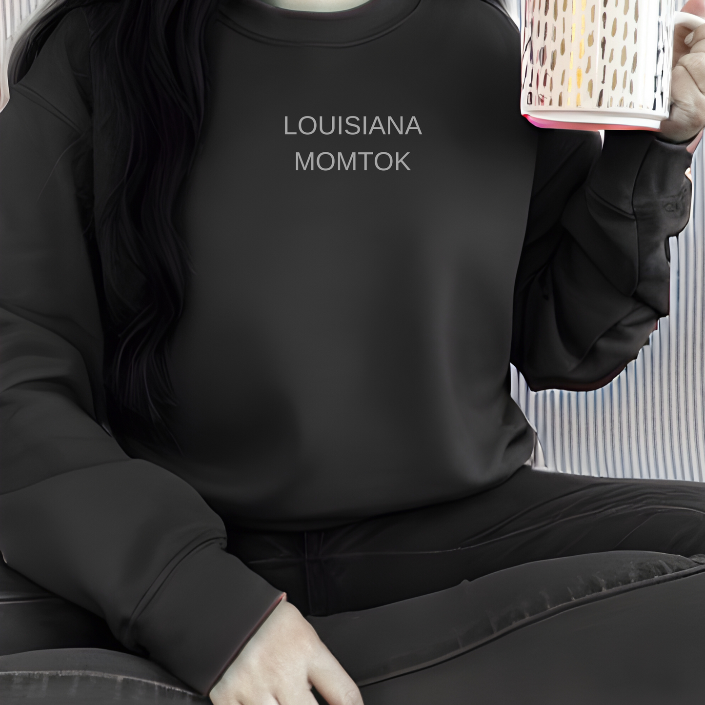 LA MOMTOK EMBROIDERED Sweatshirt