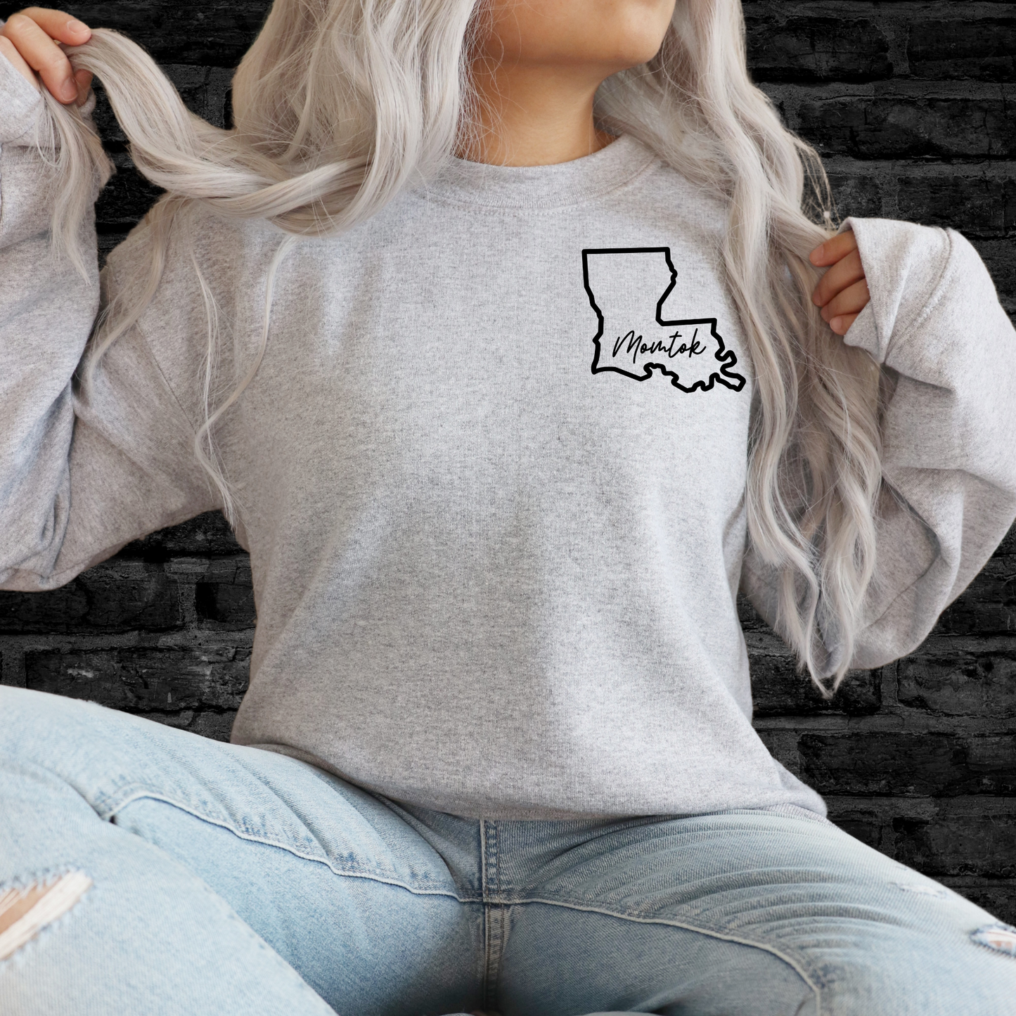 LA MOMTOK Sweatshirt (NOT EMBROIDERED!)