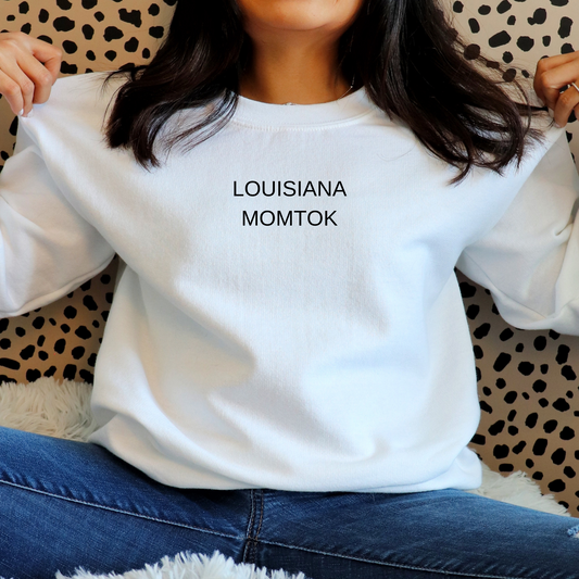 LA MOMTOK EMBROIDERED Sweatshirt