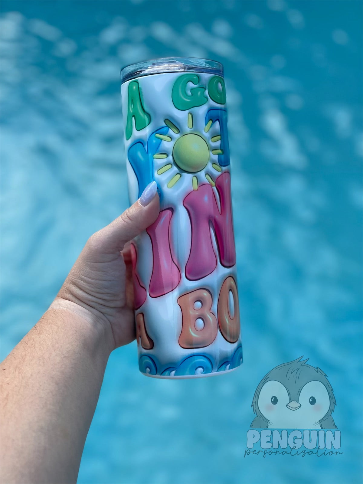 It’s a Good Day to be on a Boat 20 oz skinny tumbler