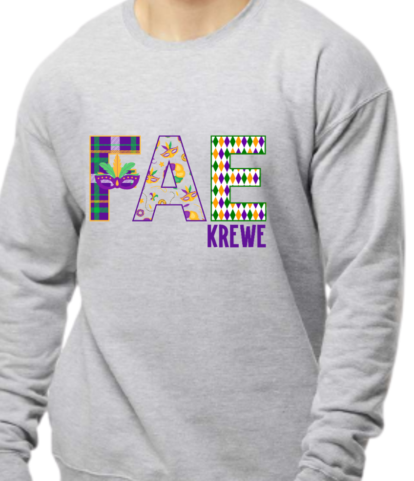 FAE PRE-ORDER CLOSES 1.18.25 - GREY TULTEX SWEATSHIRT